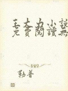 王大力小说小说免费阅读无弹窗