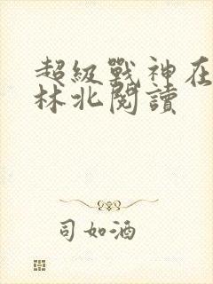 超级战神在都市林北阅读