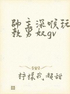 帅主深喉玩奴调教男奴gv