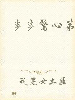 步步惊心第二部封面
