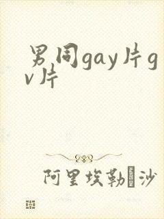 男同gay片gv片