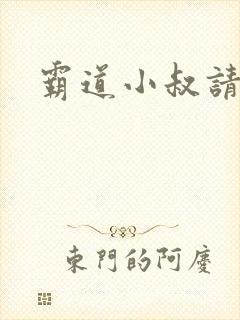 霸道小叔请轻撩