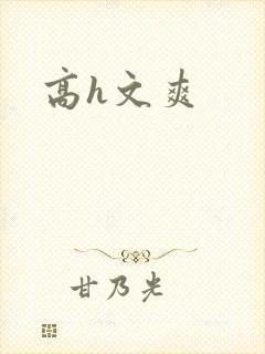 高h文爽