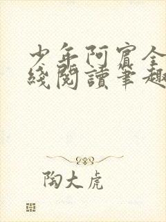 少年阿宾全文在线阅读笔趣阁