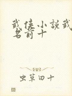 武侠小说武功排名前十