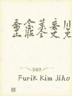 乔念叶妄川小说正版全文免费阅读