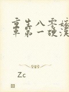 重生八零嫁给全军第一硬汉免费看