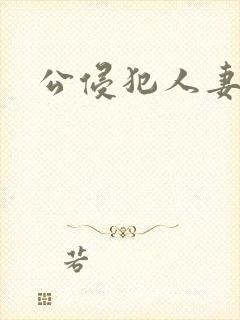公侵犯人妻一区