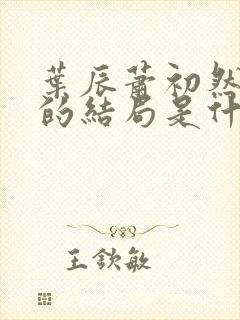 叶辰萧初然最后的结局是什么