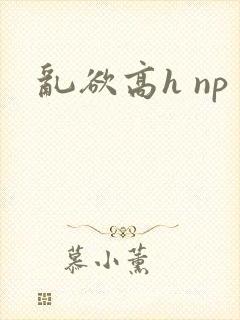 乱欲高h np