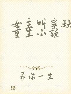 女主叫宁秋棠的重生小说