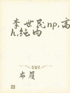 李世民np,高h,纯肉