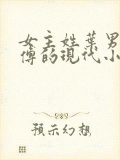 女主姓叶男主姓傅的现代小说