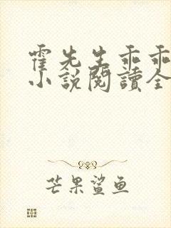 霍先生乖乖宠我小说阅读全文