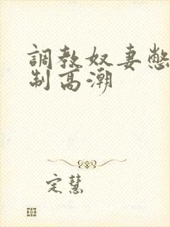 调教奴妻憋尿强制高潮