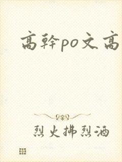 高干po文高h