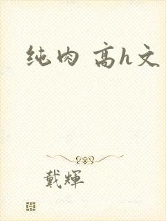 纯肉 高h文