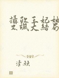 摄政王妃她又美又飒大结局