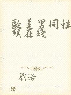 欧美男同性恋视频在线