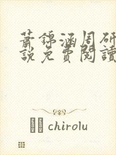 萧锦涵周研之小说免费阅读最新章节