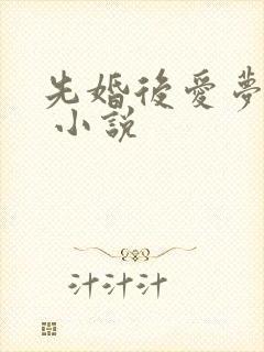 先婚后爱梦筱二 小说