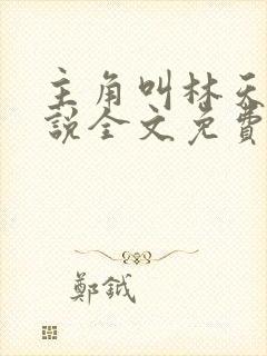 主角叫林天的小说全文免费阅读