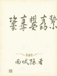 攻有权有势强取豪夺受的小说