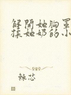 解开她胸罩使劲揉她奶的小说