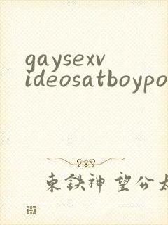 gaysexvideosatboyporntube