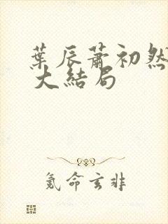 叶辰萧初然最新 大结局