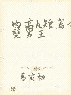 肉高h短篇合集双男主