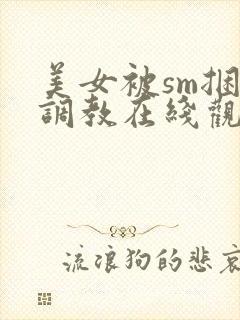 美女被sm捆绑调教在线观看