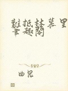 难抵林慕里靳遇笔趣阁