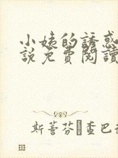 小姨的诱惑我小说免费阅读无弹窗