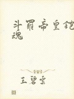 斗罗帝皇铠甲武魂封面