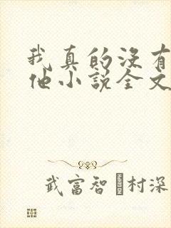 我真的没有引诱他小说全文免费阅读笔趣阁