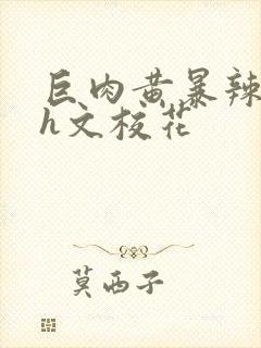 巨肉黄暴辣文高h文校花