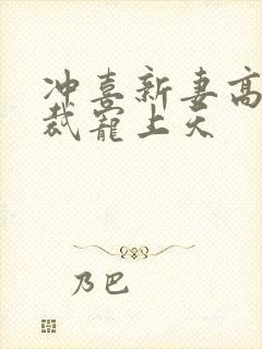 冲喜新妻高冷总裁宠上天