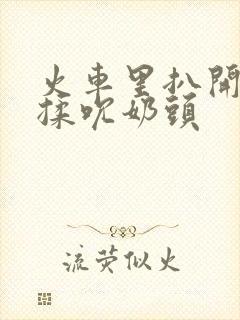 火车里扒开奶罩揉吮奶头