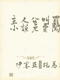 主人公叫罗铮的小说免费阅读笔趣阁