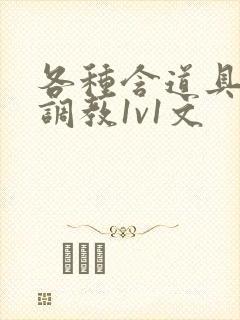 各种含道具高h调教1v1文封面