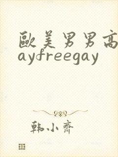 欧美男男高清gayfreegay
