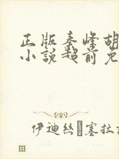 正版秦峰胡佳云小说超前免