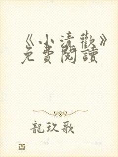 《小清欢》番外免费阅读