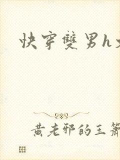 快穿双男h文封面