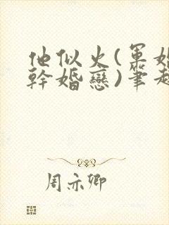 他似火(军婚高干婚恋)笔趣阁