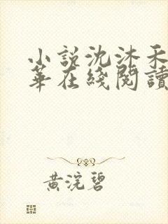 小说沈沐禾林霜华在线阅读封面