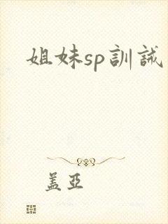 姐妹sp训诫文