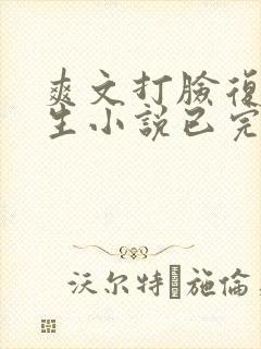 爽文打脸复仇重生小说已完结