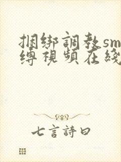 捆绑调教sm束缚视频在线观看封面